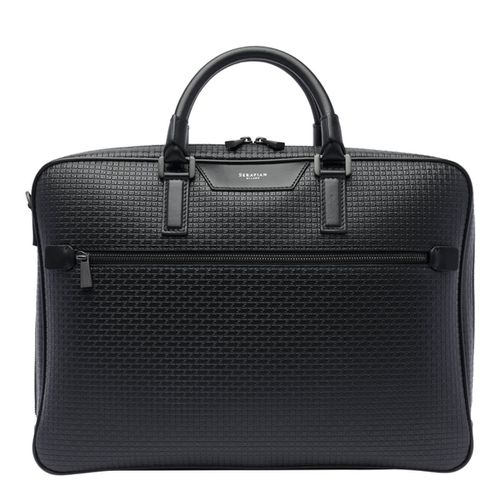 Serapian Slim Briefcase In Stepan - Serapian - Modalova