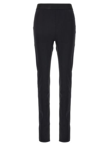 WARDROBE. NYC Bonded Back Zip Leggings - WARDROBE.NYC - Modalova