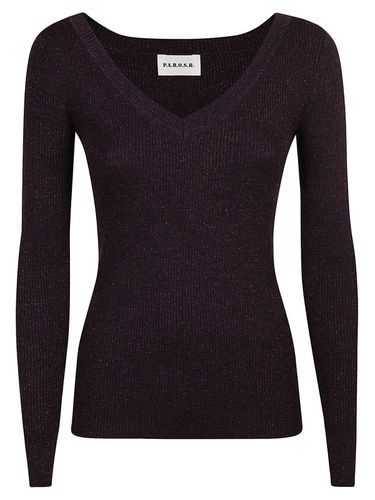 Parosh V-neck Knitted Jumper - Parosh - Modalova