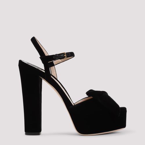 Tom Ford Velvet Platform Sandals - Tom Ford - Modalova