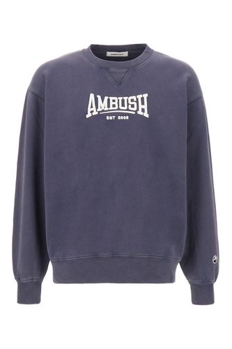 Logo Embroidered Crewneck Sweatshirt - AMBUSH - Modalova