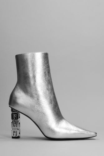 High Heels Ankle Boots In Leather - Givenchy - Modalova