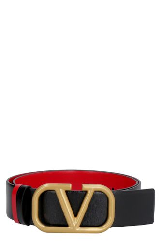 Vlogo Signature Reversible Leather Belt - Valentino Garavani - Modalova