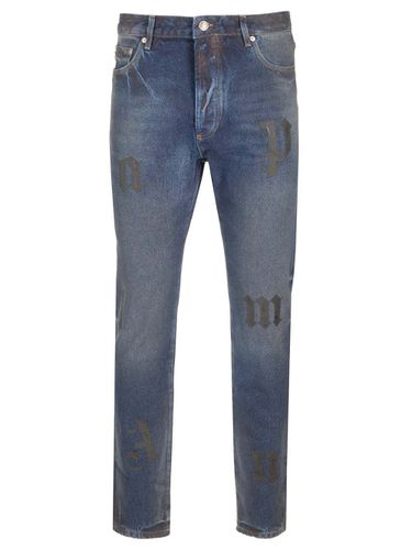 Palm Angels Midnight Logo Jeans - Palm Angels - Modalova