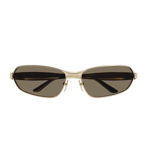 Balenciaga Bb0355s Linea Extreme 002 Gold Brown Sunglasses - Balenciaga Eyewear - Modalova