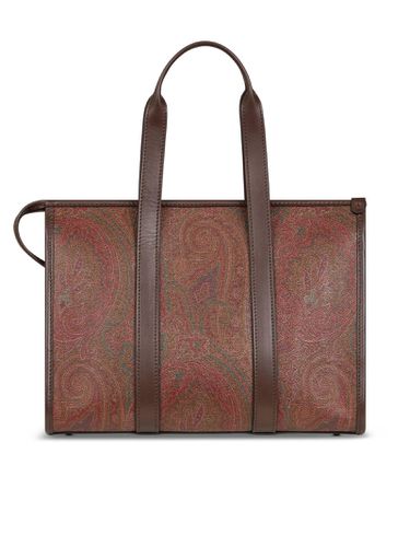 Medium Handle Bag Paisley Jacquard Fabric - Etro - Modalova