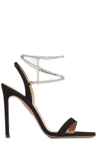 Careless Whisper Ankle Strap Embellished Sandals - Aquazzura - Modalova