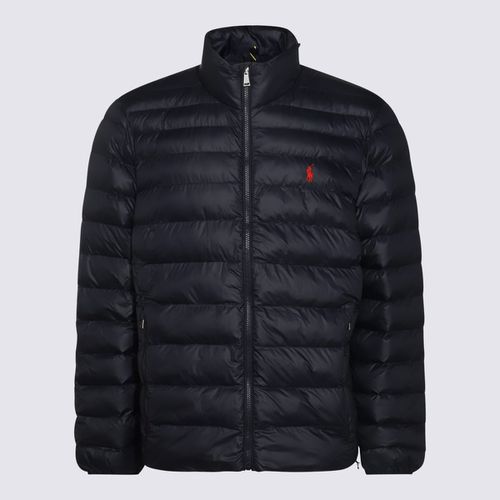 Blue Nylon Down Jacket - Polo Ralph Lauren - Modalova