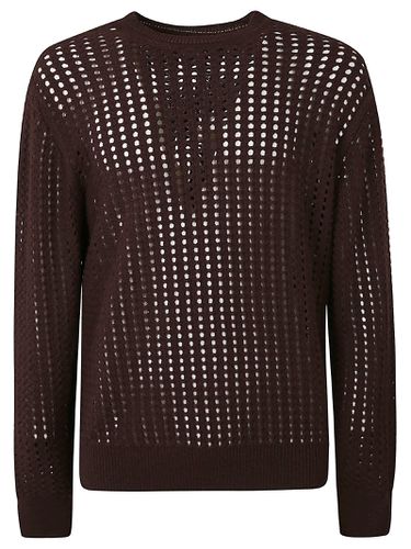 Mesh Cashmere Sweater - Maison Flaneur - Modalova