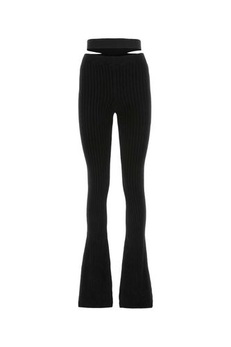 Black Stretch Viscose Pant - ANDREĀDAMO - Modalova