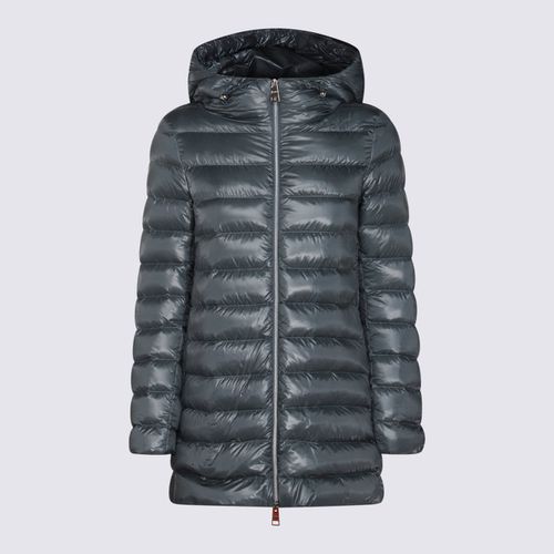 Herno Blue Down Jacket - Herno - Modalova