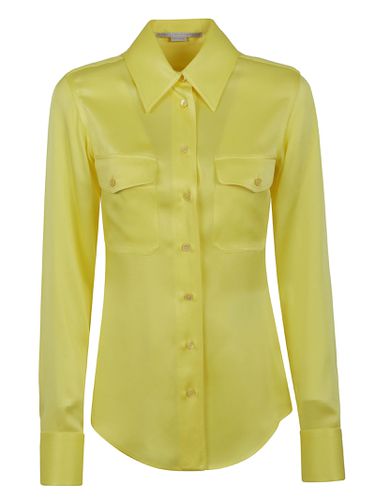 Satin Shirt With Double Pocket - Stella McCartney - Modalova