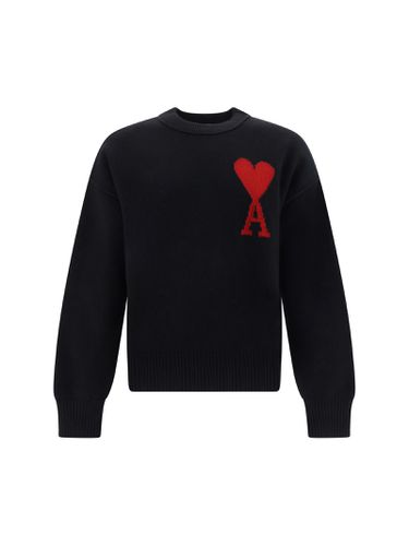 Red Adc Sweater - Ami Alexandre Mattiussi - Modalova