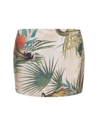 Jungle Print Mini Skirt - Roberto Cavalli - Modalova