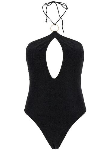 Lumière One-piece Swimsuit With Cut-out And Ring In Polyamide Blend Woman - Oseree - Modalova