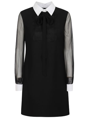 Crepe Couture Solid Dress - Valentino Garavani - Modalova