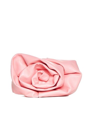 Burberry 3d Rose Ruched Clutch Bag - Burberry - Modalova