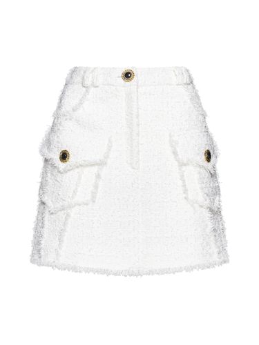 Balmain Tweed Mini Skirt - Balmain - Modalova
