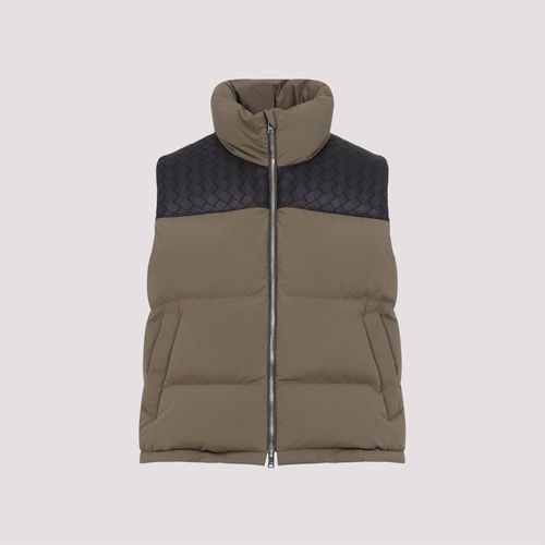 Puffer Intrecciato Gilet - Bottega Veneta - Modalova