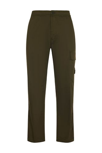 Elastic Waist Cargo Pants - Stone Island - Modalova