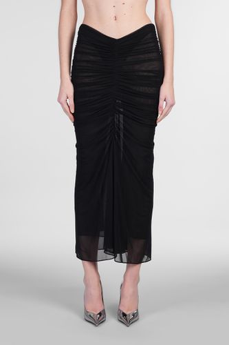 Mugler Skirt In Black Polyamide - Mugler - Modalova