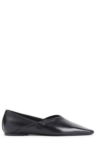 Totême Square-toe Flat Shoes - Totême - Modalova