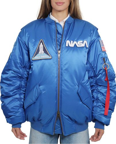 Balenciaga Nasa Bomber Jacket - Balenciaga - Modalova