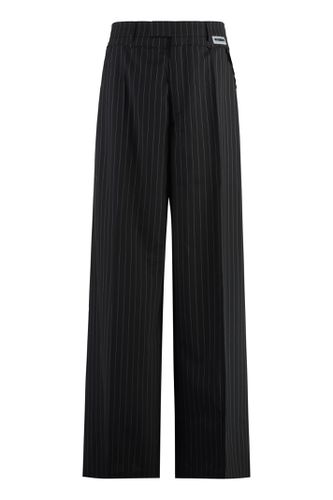 VETEMENTS Pinstriped Wool Trousers - VETEMENTS - Modalova