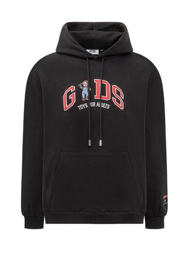 GCDS Chucky Lounge Logo Hoodie - GCDS - Modalova