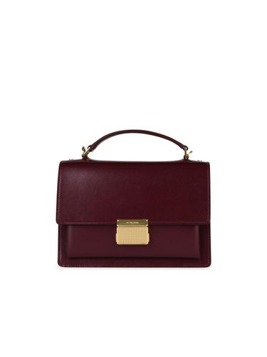 Venezia Bag In Burgundy Palmellata Leather - Golden Goose - Modalova