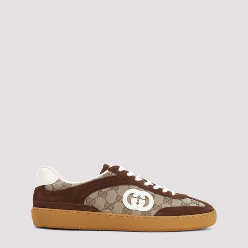 Gucci Gg Fabric And Suede Sneakers - Gucci - Modalova