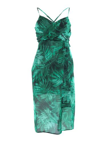 Leaf Print Dress - Ermanno Ermanno Scervino - Modalova