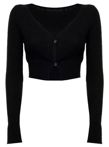 Le Cardigan Alzou Cropped Cardigan Woman - Jacquemus - Modalova