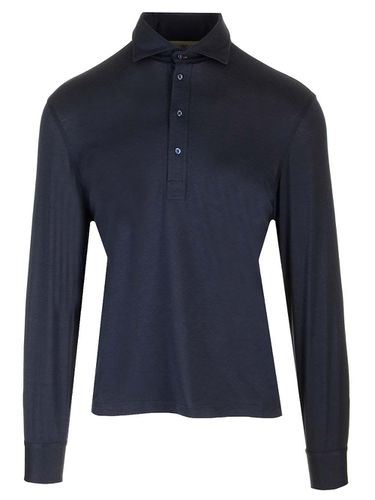 Silk And Cotton Polo Shirt - Brunello Cucinelli - Modalova