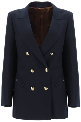 Everynight Alcanara Double-breasted Blazer - Blazé Milano - Modalova