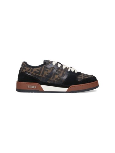 Match Jacquard Low-top Sneakers - Fendi - Modalova