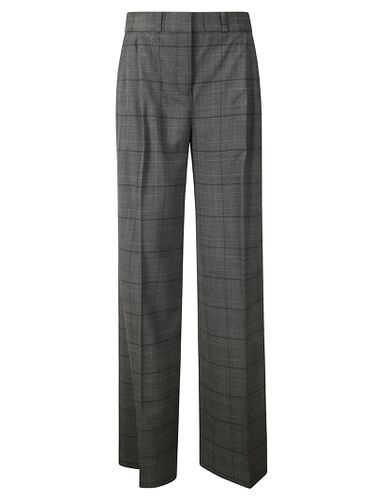 Plaid Check Wide Leg Trousers - Coperni - Modalova