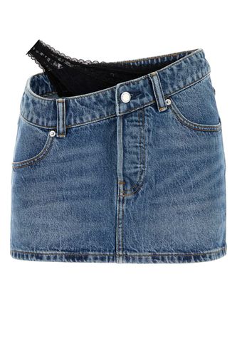 Alexander Wang Denim Mini Skirt - Alexander Wang - Modalova