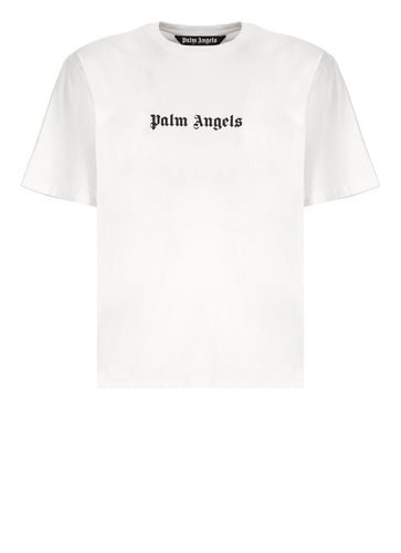 Palm Angels Logo Slim T-shirt - Palm Angels - Modalova