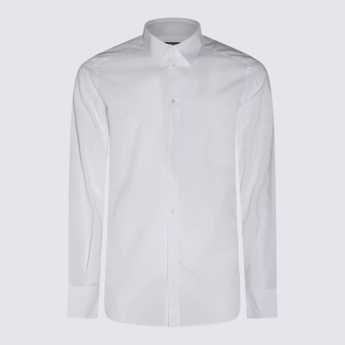 Dolce & Gabbana White Cotton Shirt - Dolce & Gabbana - Modalova