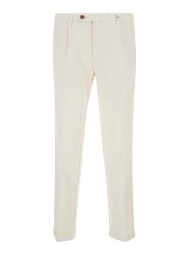 High Waist Pants In Stretch Fabric Man - Myths - Modalova