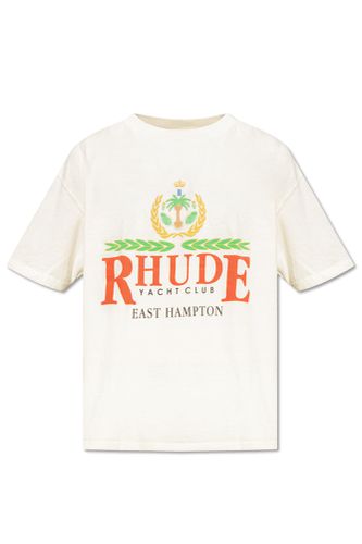 Rhude Cotton T-shirt - Rhude - Modalova