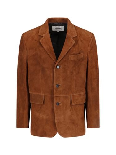 Single-breasted Suede Jacket - Tonywack - Modalova