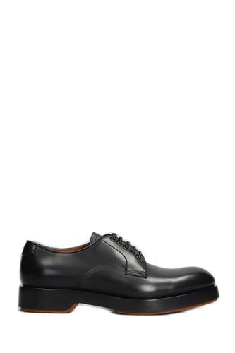 Zegna Round-toe Lace-up Derby Shoes - Zegna - Modalova