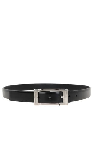 Logo Engraved Buckle Belt - Dolce & Gabbana - Modalova