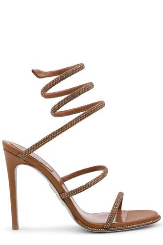Embellished Spiral Strap Heeled Sandals - René Caovilla - Modalova