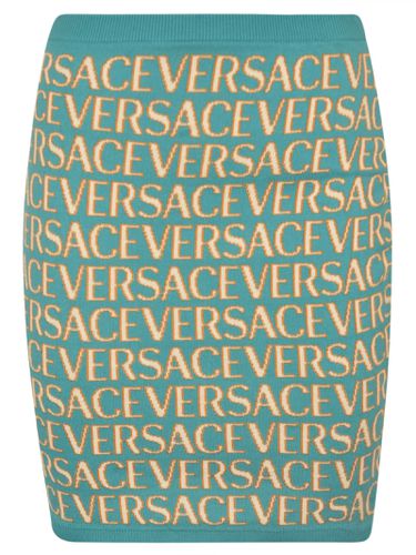 Versace Logo Monogram Skirt - Versace - Modalova
