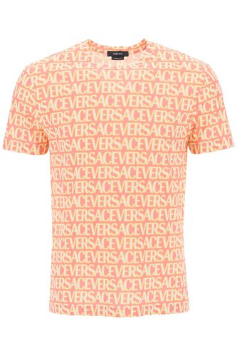Versace Allover T-shirt - Versace - Modalova
