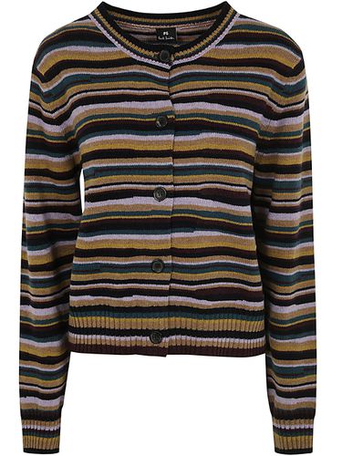 Womens Knitted Cardigan Button - PS by Paul Smith - Modalova