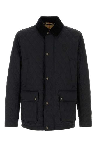 Burberry Black Nylon Jacket - Burberry - Modalova